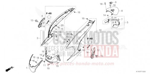 HOUSSE DE CARROSSERIE SH350AM de 2021